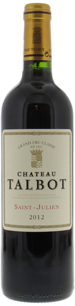 Chateau Talbot - Chateau Talbot 2012 From Original Wooden Case