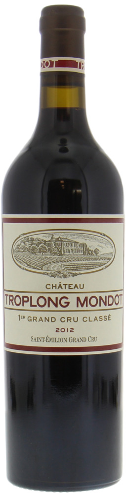 Chateau Troplong Mondot - Chateau Troplong Mondot 2012 From Original Wooden Case