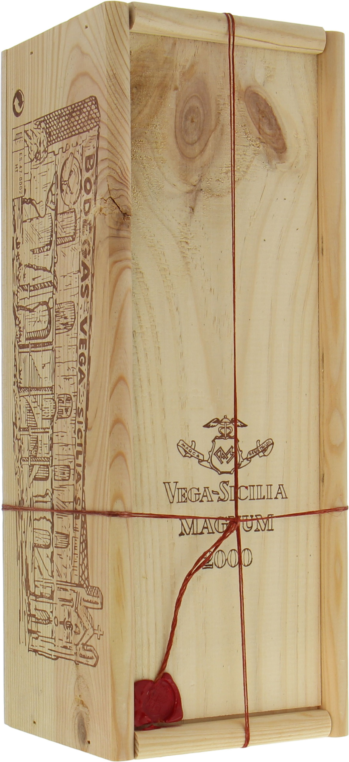 Vega Sicilia - Unico 2000 From Original Wooden Case