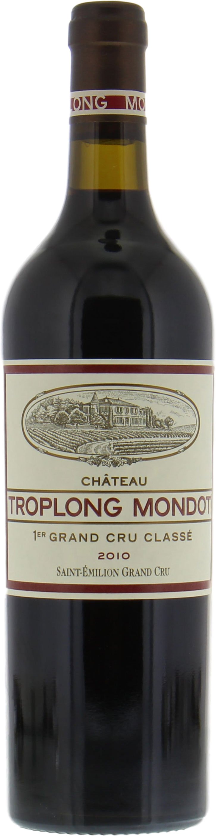 Chateau Troplong Mondot - Chateau Troplong Mondot 2010 From Original Wooden Case