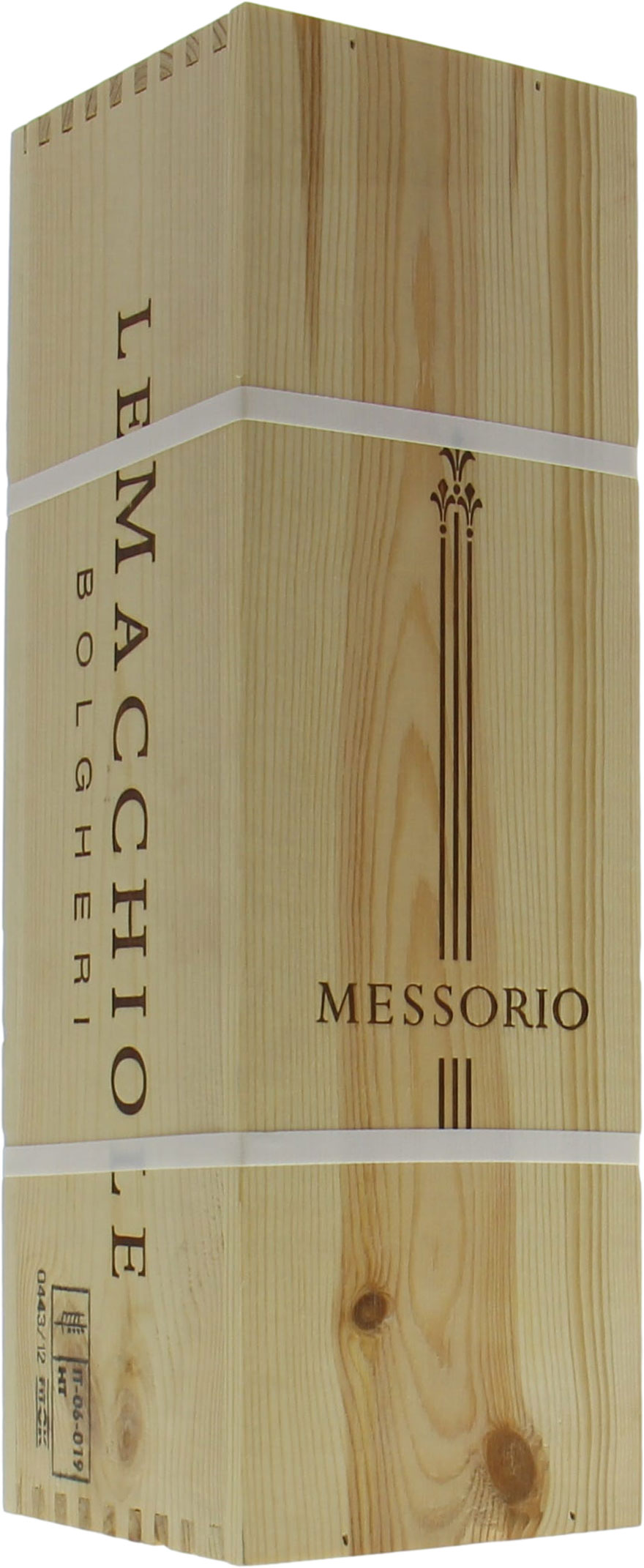Le Macchiole - Messorio 2009 From Original Wooden Case