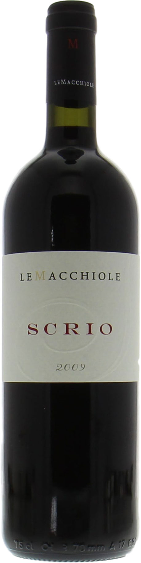 Le Macchiole - Scrio Rosso 2009 From Original Wooden Case