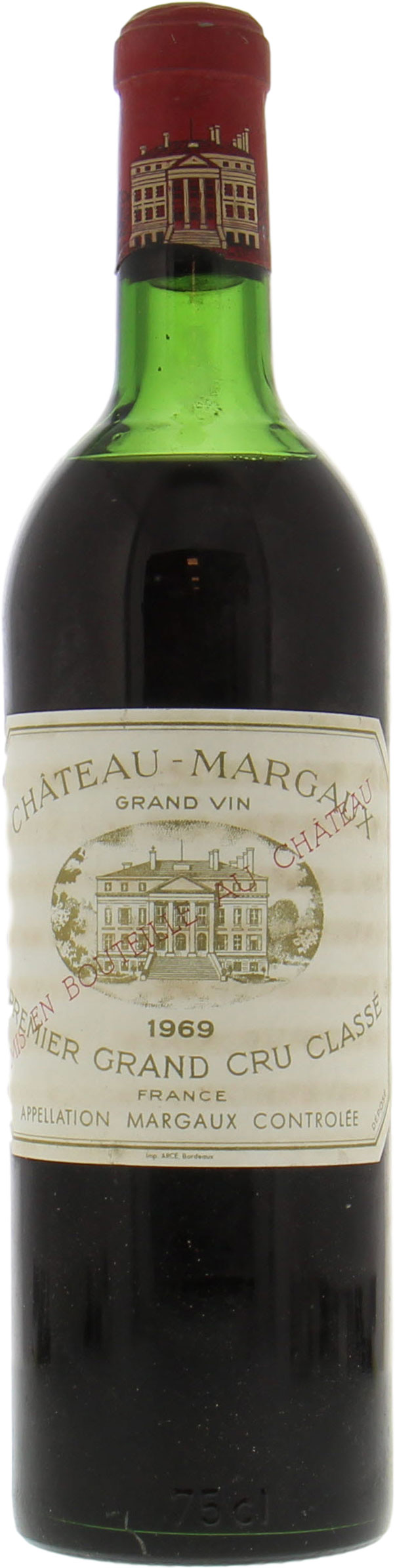 Chateau Margaux - Chateau Margaux 1969 From Original Wooden Case