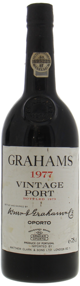 Graham - Vintage Port 1977 From Original Wooden Case