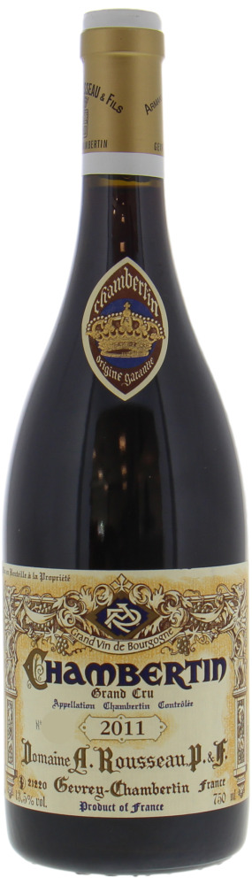 Armand Rousseau - Chambertin 2011 Bottle number digitally removed