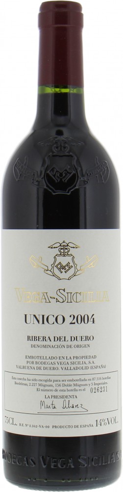 Vega Sicilia - Unico 2004 Perfect
