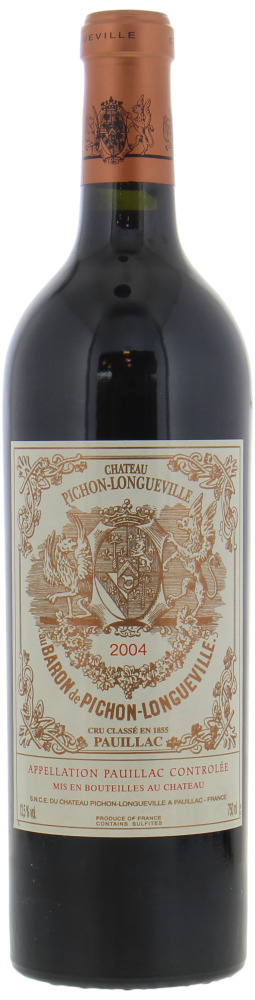 Chateau Pichon Longueville Baron - Chateau Pichon Longueville Baron 2004 perfect