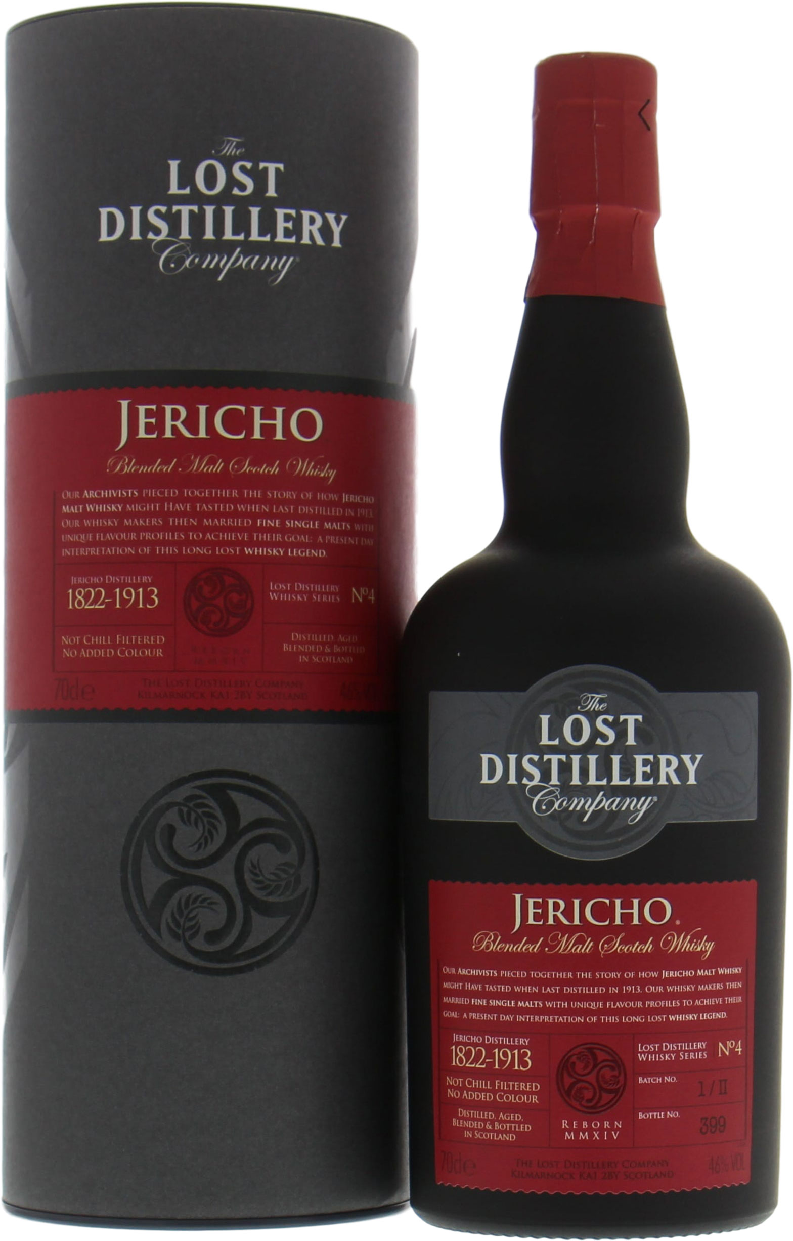 Jericho  - The Lost Distillery Company Batch 1 II 46% NV Perfect