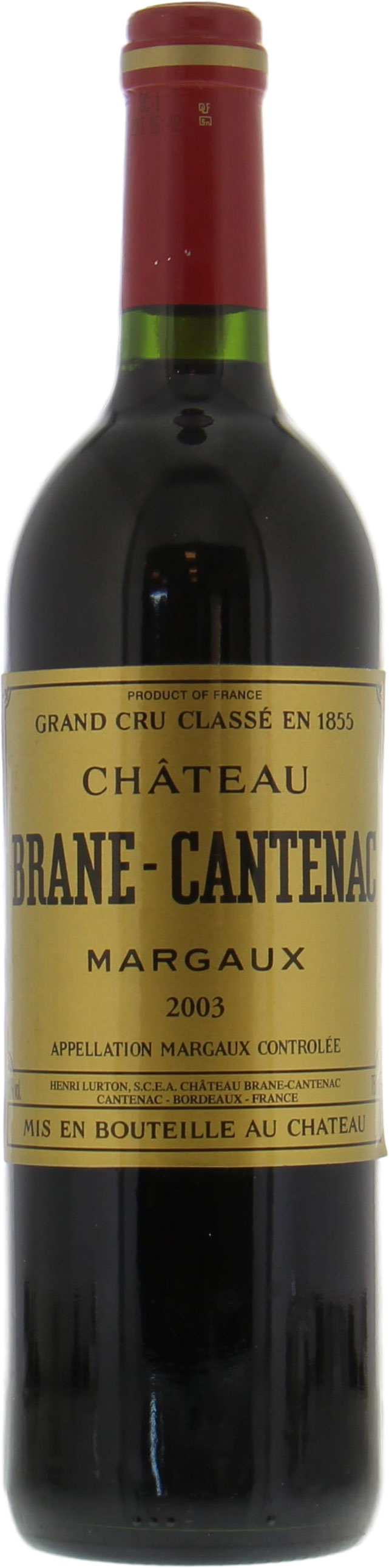 Chateau Brane Cantenac - Chateau Brane Cantenac 2003 Perfect