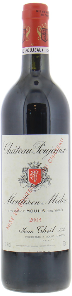 Chateau Poujeaux - Chateau Poujeaux 2003 Perfect