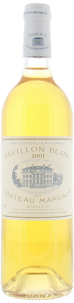 Chateau Margaux - Pavillon Blanc du Chateau Margaux 2001 Perfect