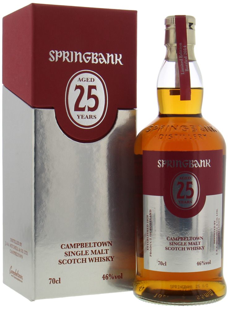 Springbank - 25 Years Old 2014 Edition 46% NV