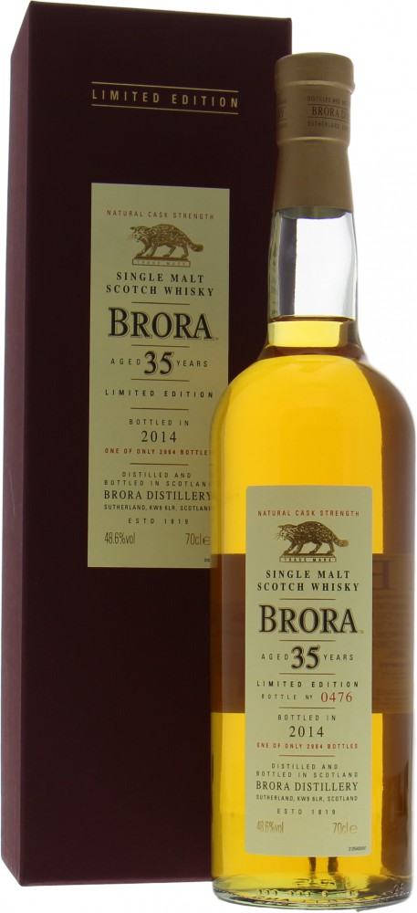 Brora - 13th release 35 years old Limited Edition 48.6% 1978 In Original Container