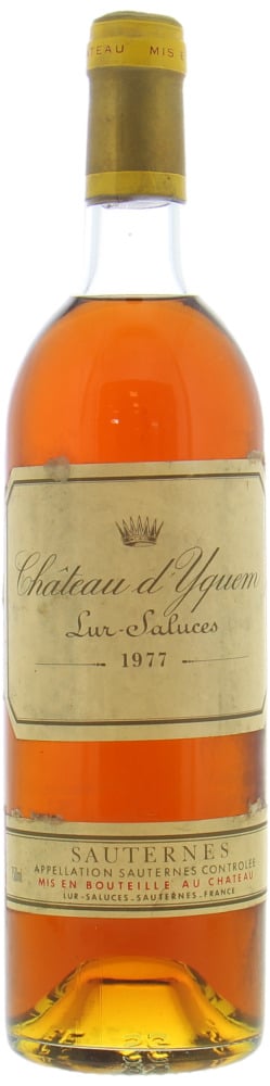 Chateau D'Yquem - Chateau D'Yquem 1977 Perfect