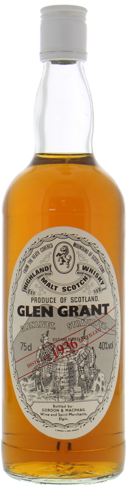 Glen Grant - 1936 Gordon & MacPhail Licensed Bottling ‎40% 1936