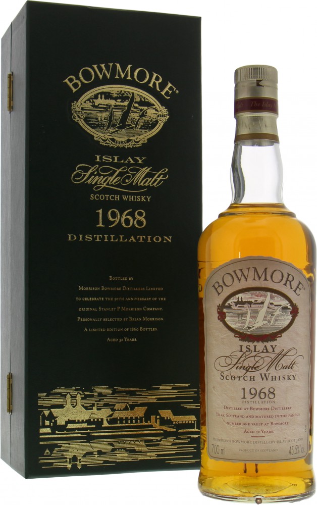 Bowmore - 1968 32 Years Old Anniversary Edition 45.5% 1968 In Original Container