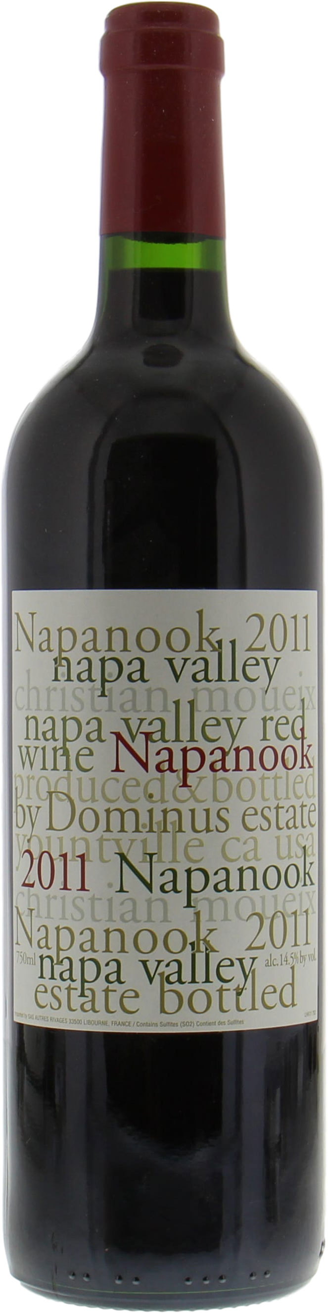Christian Moueix - Dominus Napanook 2011 Perfect