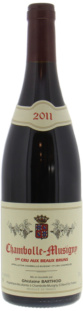 Ghislaine Barthod - Chambolle Musigny Aux Beaux Bruns 2011 Perfect