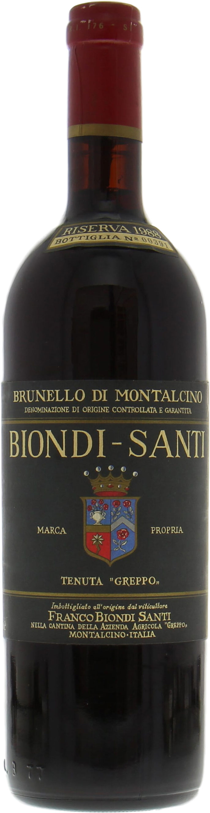 Biondi Santi - Brunello Riserva Greppo 1988 Perfect