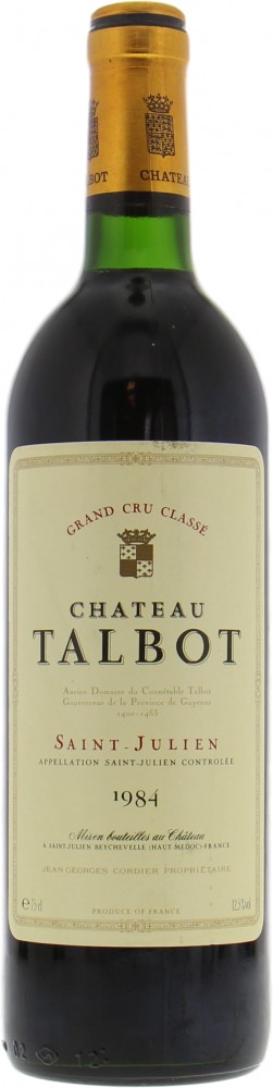 Chateau Talbot - Chateau Talbot 1984 Perfect