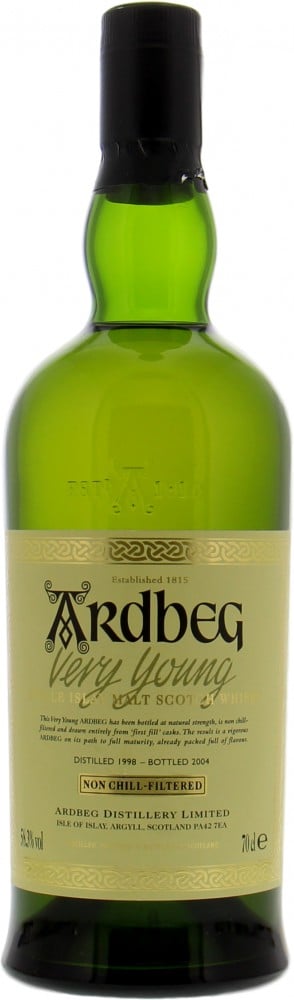 Ardbeg - Ardbeg Very Young 58.3% 1998 No Original Box