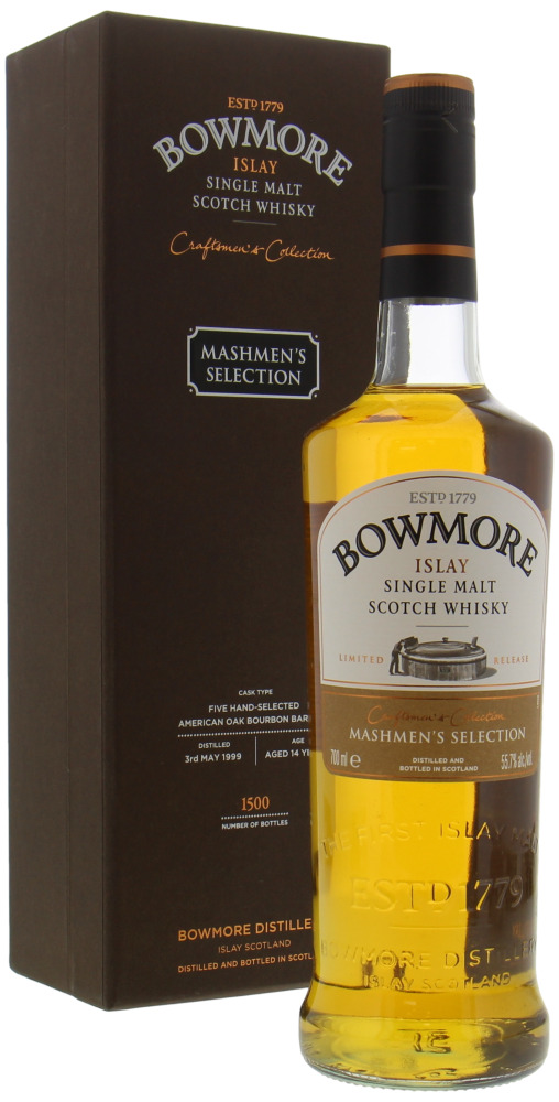 Bowmore - 14 Years Old Craftsmen's Collection 55.7% 1999 In Original Box