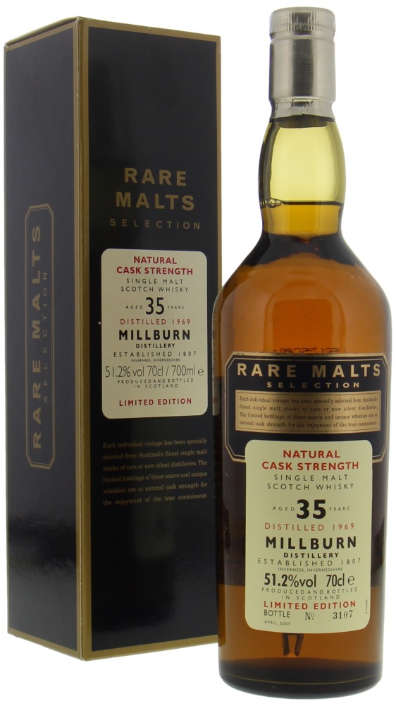 Millburn - 35 Years Old Rare Malts Selection 51.2 % 1969 In Orginal Box