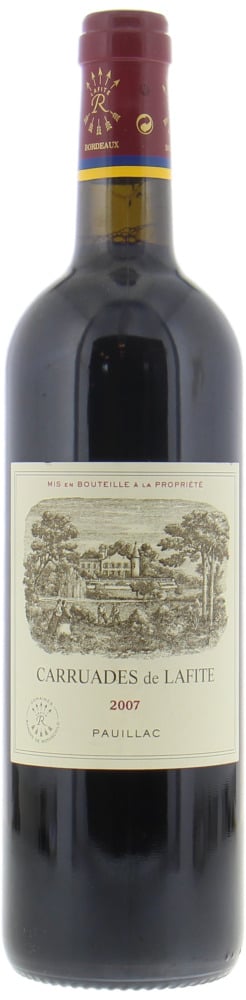 Chateau Lafite Rothschild - Carruades de Lafite Rothschild 2007 perfect