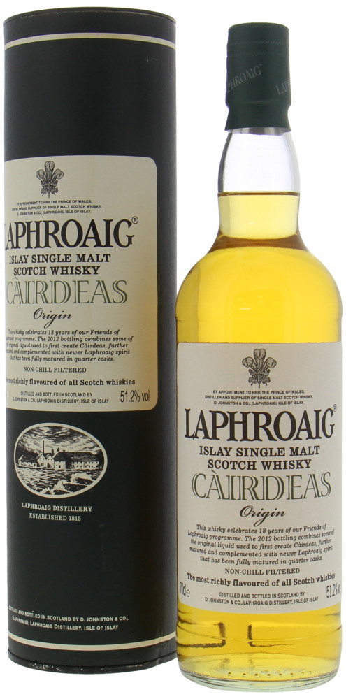Laphroaig - Cairdeas Feis Ile 2012 Origin 51.2% NV Damaged container