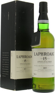 Laphroaig - 15 Years Old Single Islay Malt label 43% NV