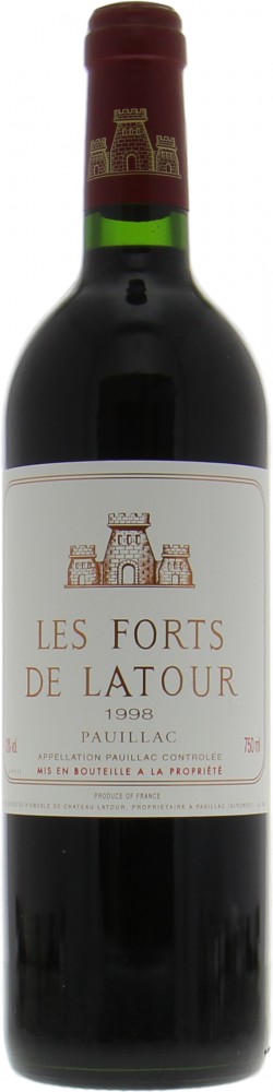Chateau Latour - Les Forts de Latour 1998 perfect