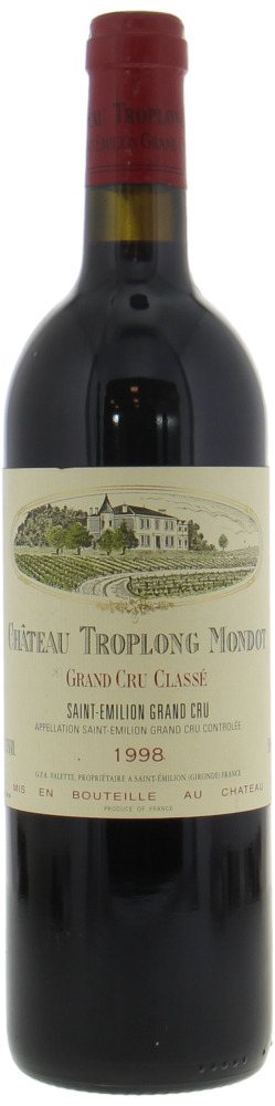Chateau Troplong Mondot - Chateau Troplong Mondot 1998 perfect
