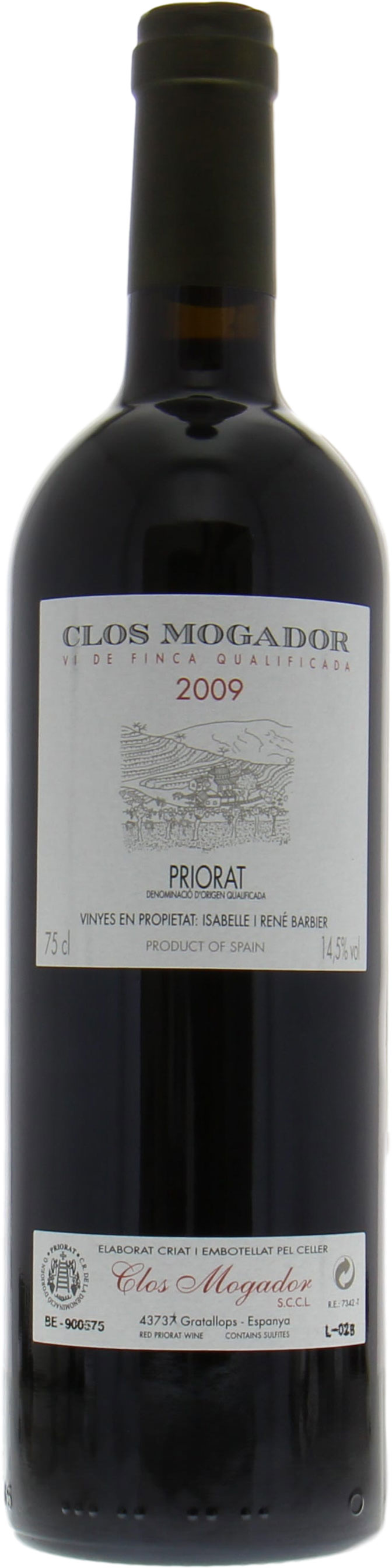 Clos Mogador - Priorat 2009 Perfect