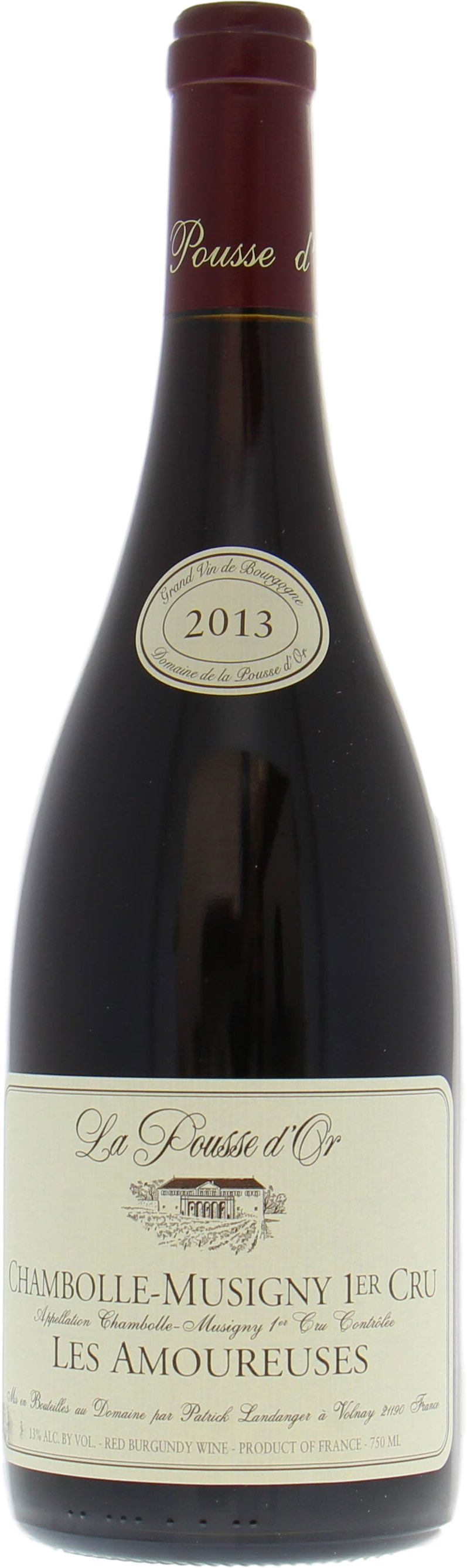 La Pousse D'Or - Chambolle Musigny 1er cru Les Amoureuses 2013 From Original Wooden Case
