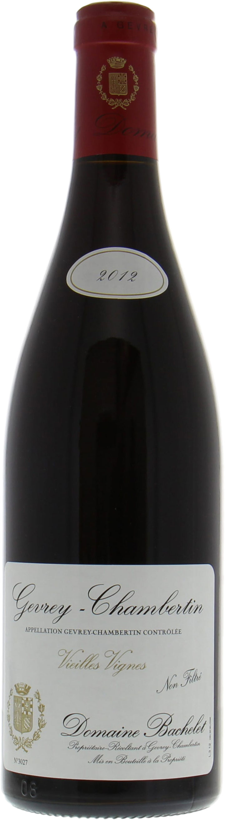 Domaine Denis Bachelet - Gevrey Chambertin Vieilles Vignes 2012 Perfect