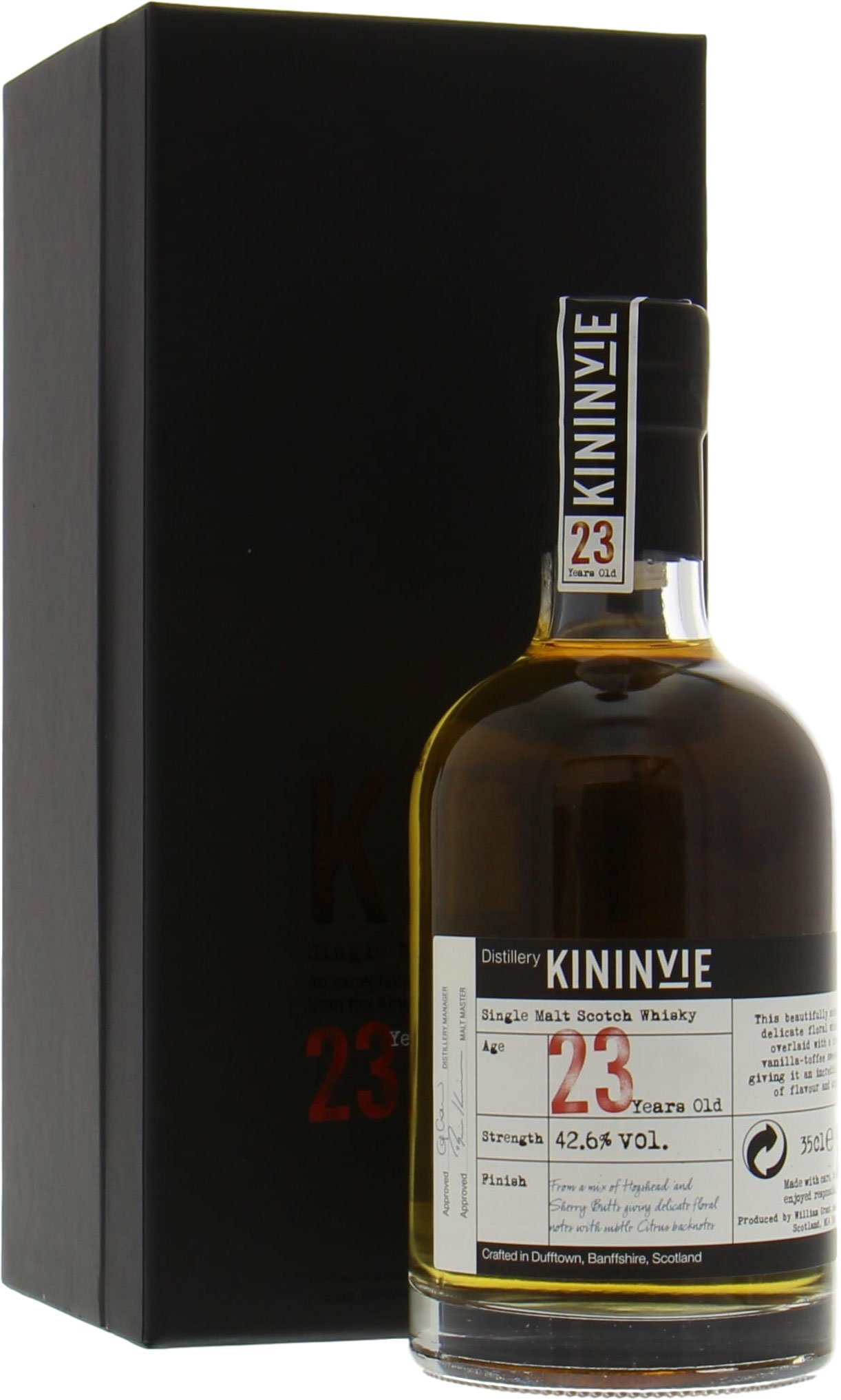 Kininvie - 23 Years Old batch 3 42.6% NS In Original Container
