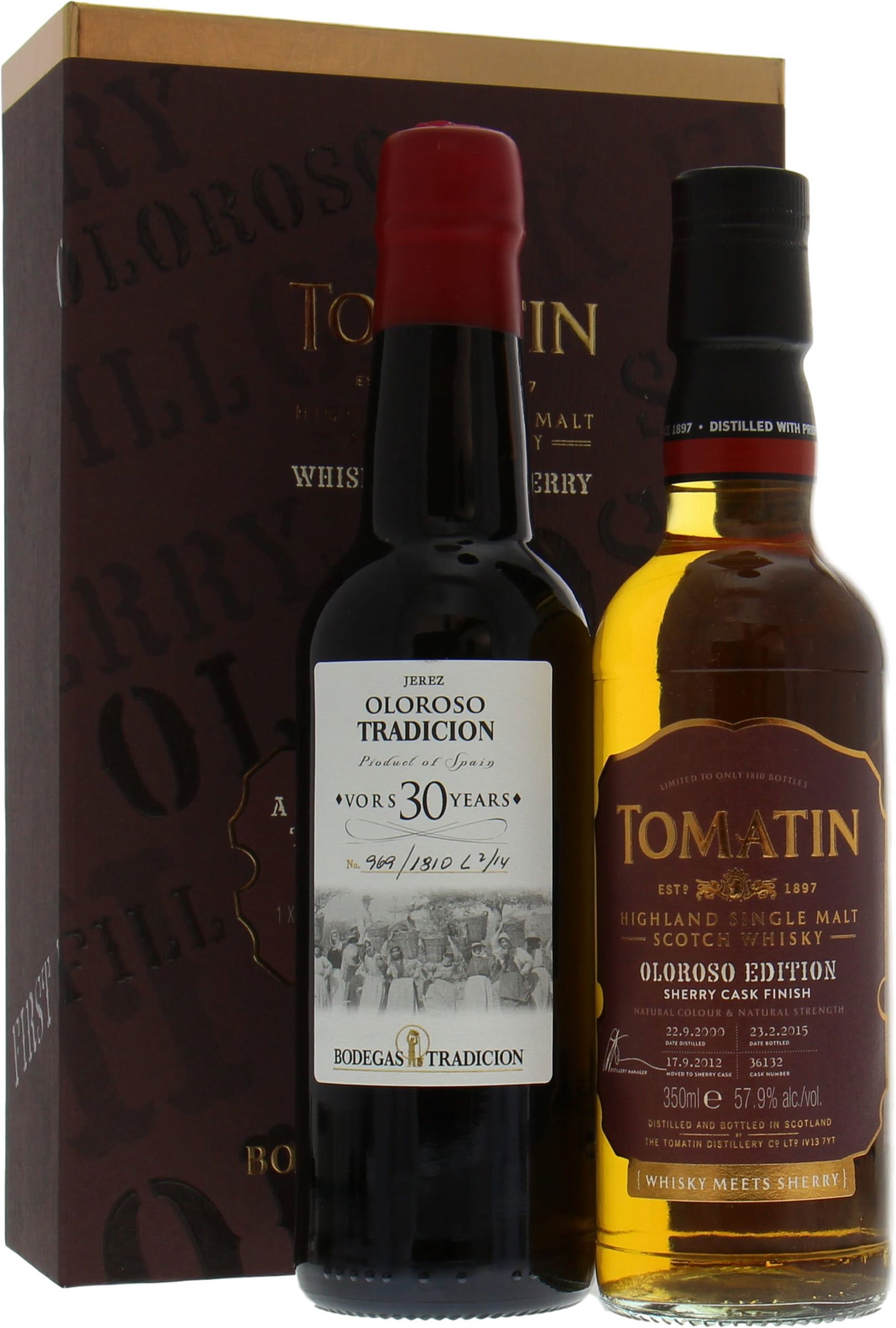 Tomatin - Whisky Meets Sherry Edition 14 Years Cask 36132 2000 In Original Container