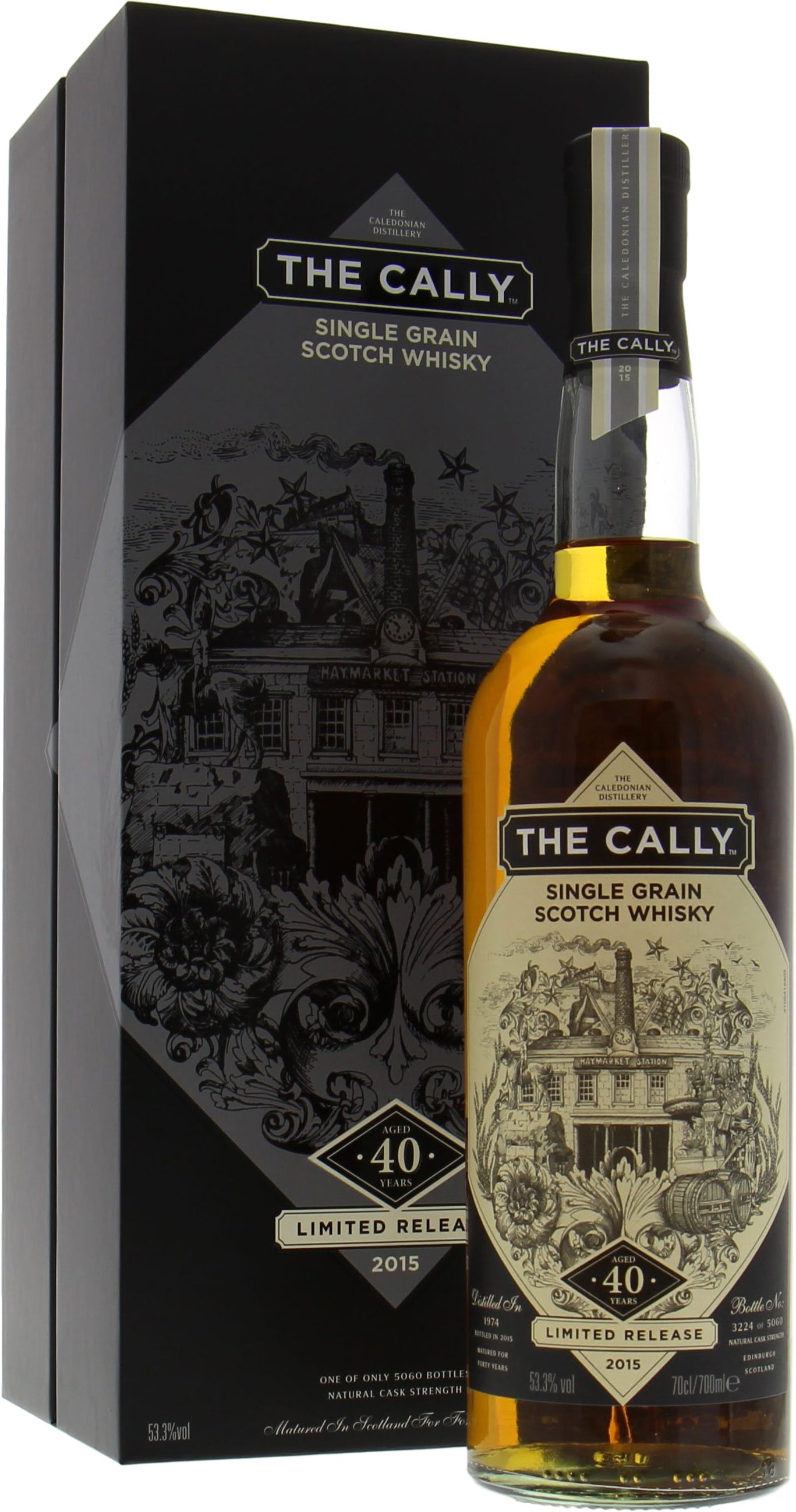 Caledonian - The Cally 40 Years Old Limited Release 2015 53.5% 1974