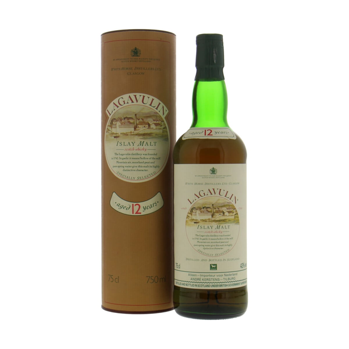 Lagavulin 12 Years Old White Horse Distillers 43% NV
