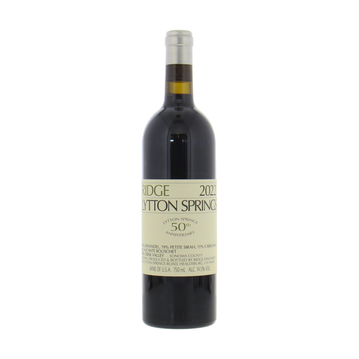 Lytton Springs 2022 Ridge Vineyards