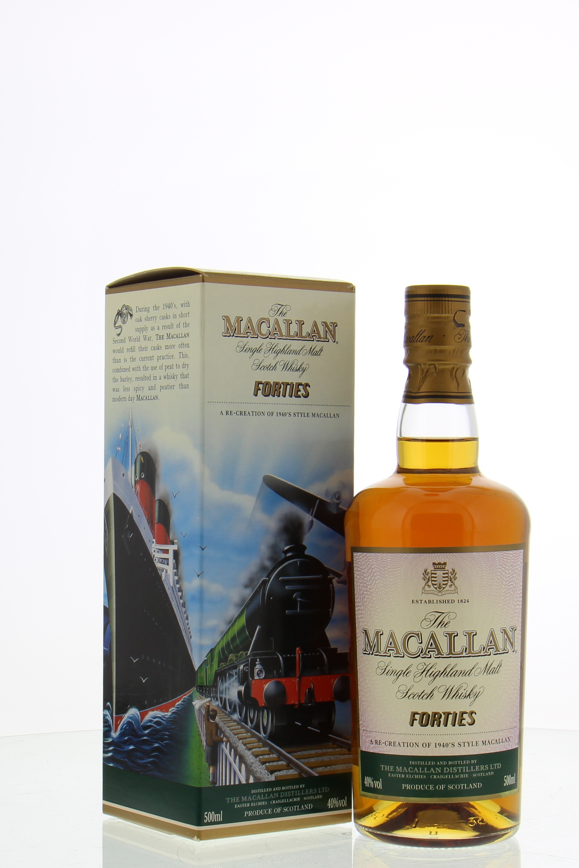 Macallan - Travel Series Fourties 40% NV In Original Container