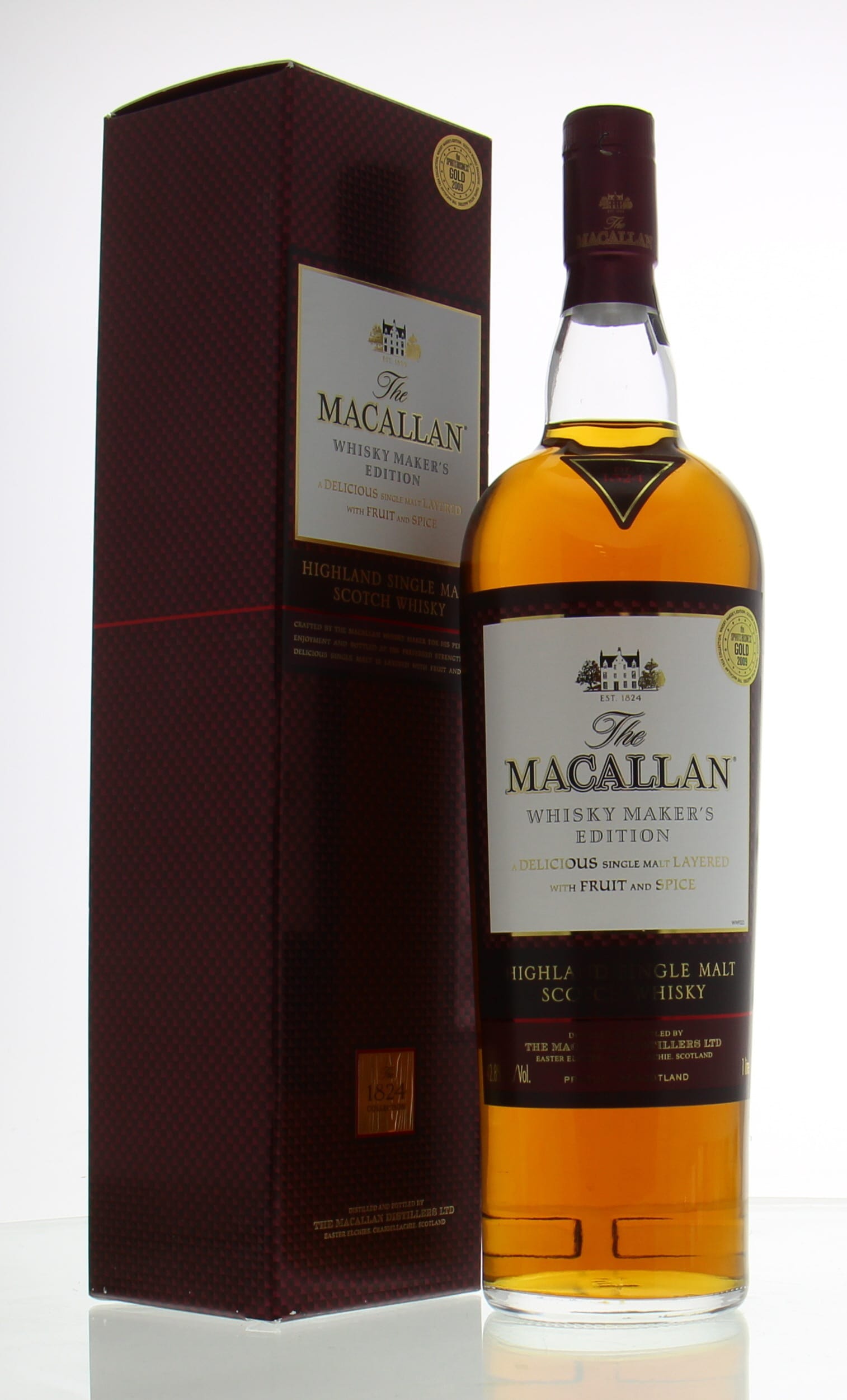 macallan whiskey makers edition age