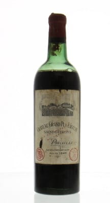 Chateau Grand Puy Lacoste - Chateau Grand Puy Lacoste 1945