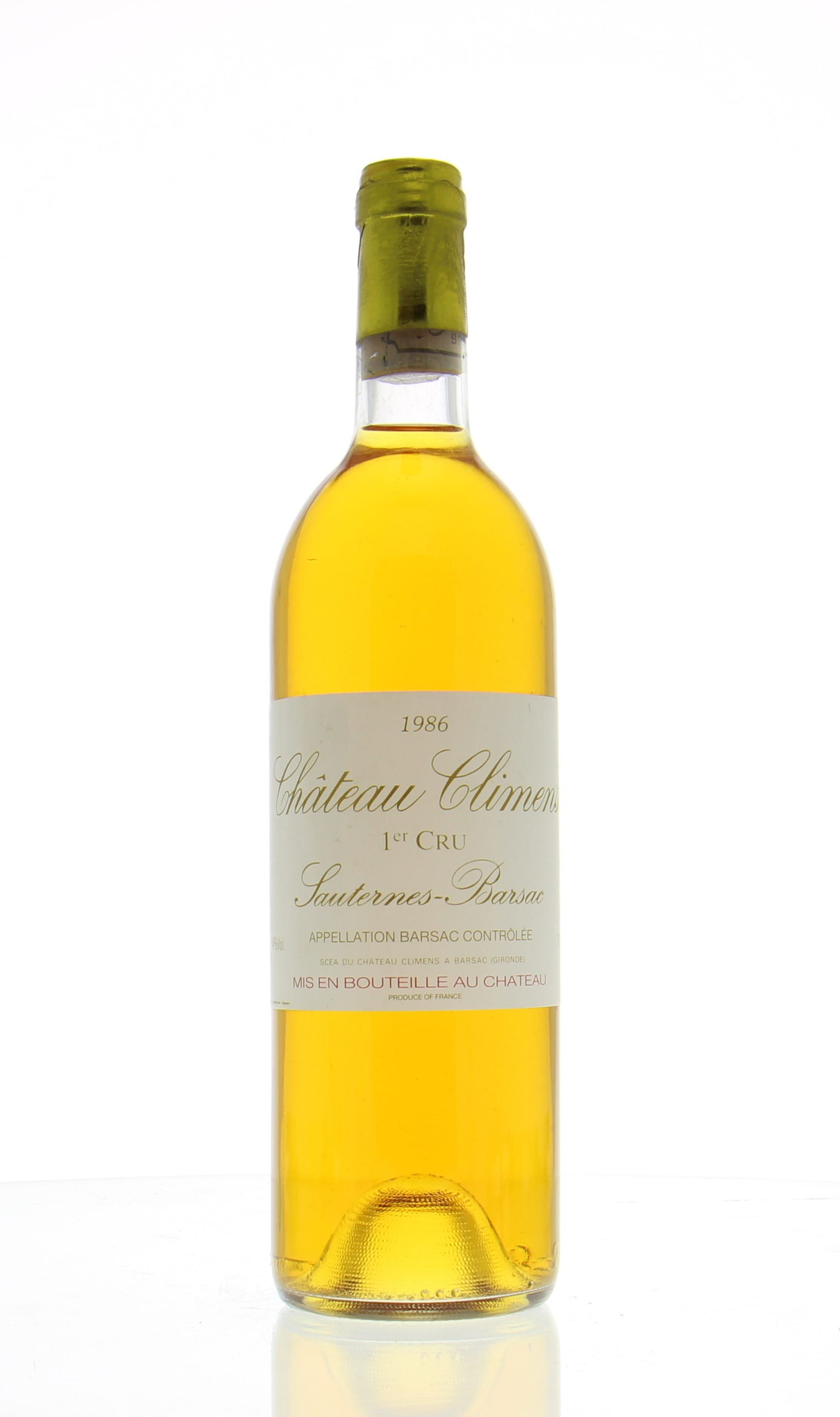 Chateau Climens - Chateau Climens 1986 From Original Wooden Case