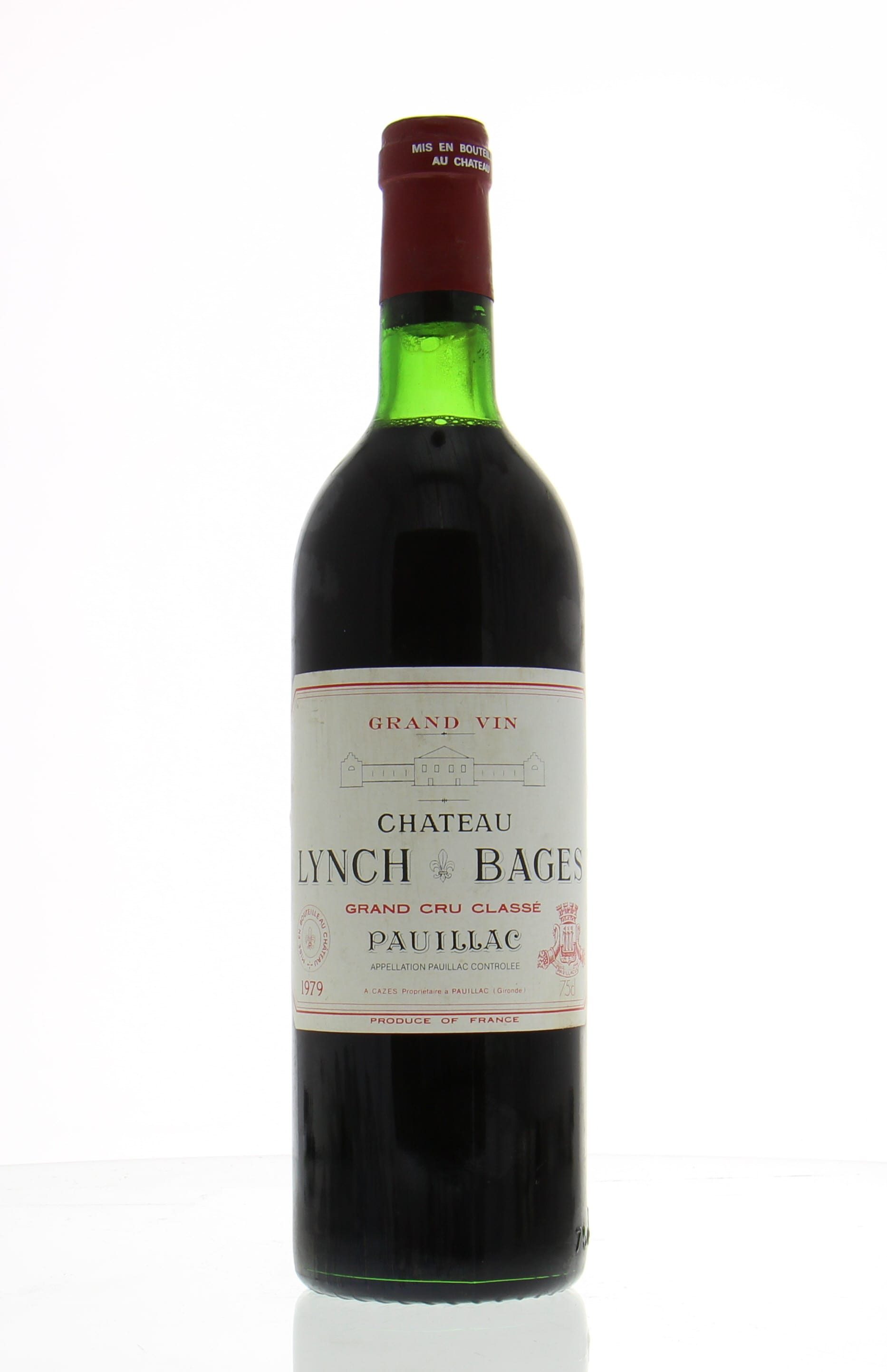 Chateau Lynch Bages - Chateau Lynch Bages 1979 From Original Wooden Case