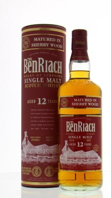 Benriach - 12 Years Old Matured In Sherry wood 46% NV
