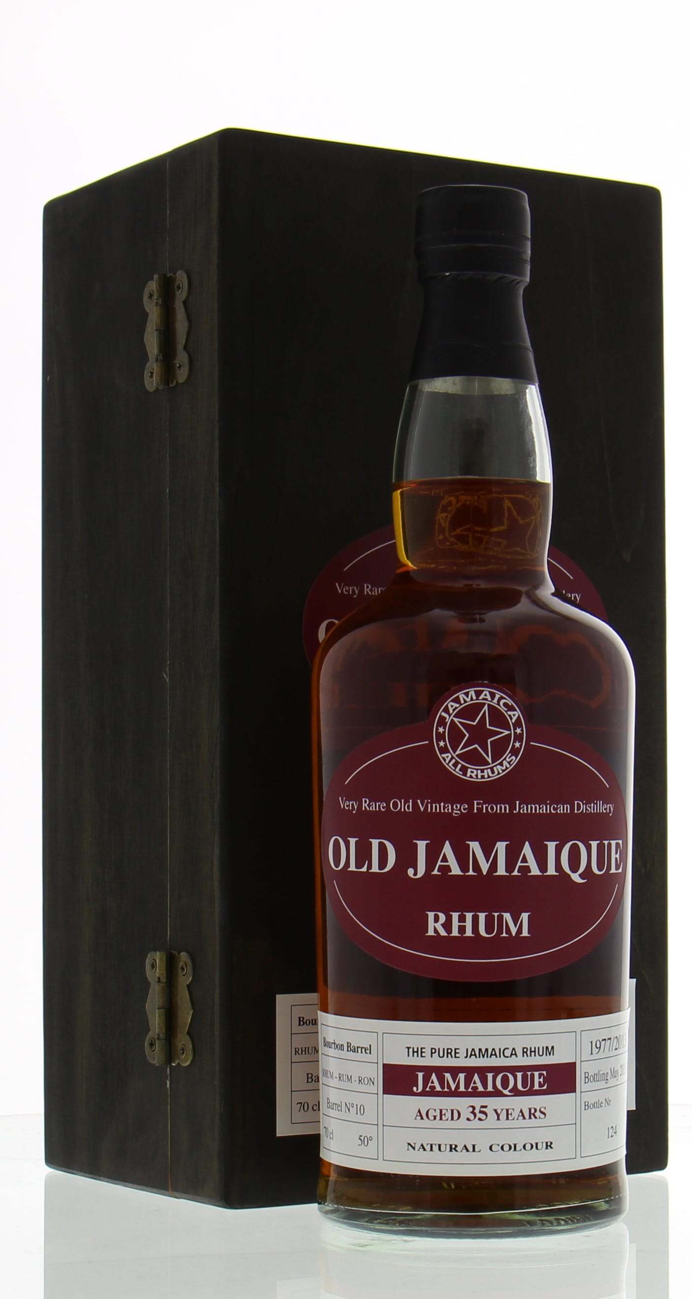 Jamaican Distillery - Old Jamaique 35 Years Old Rhum Cask:10 50% 1977 In Original Carton