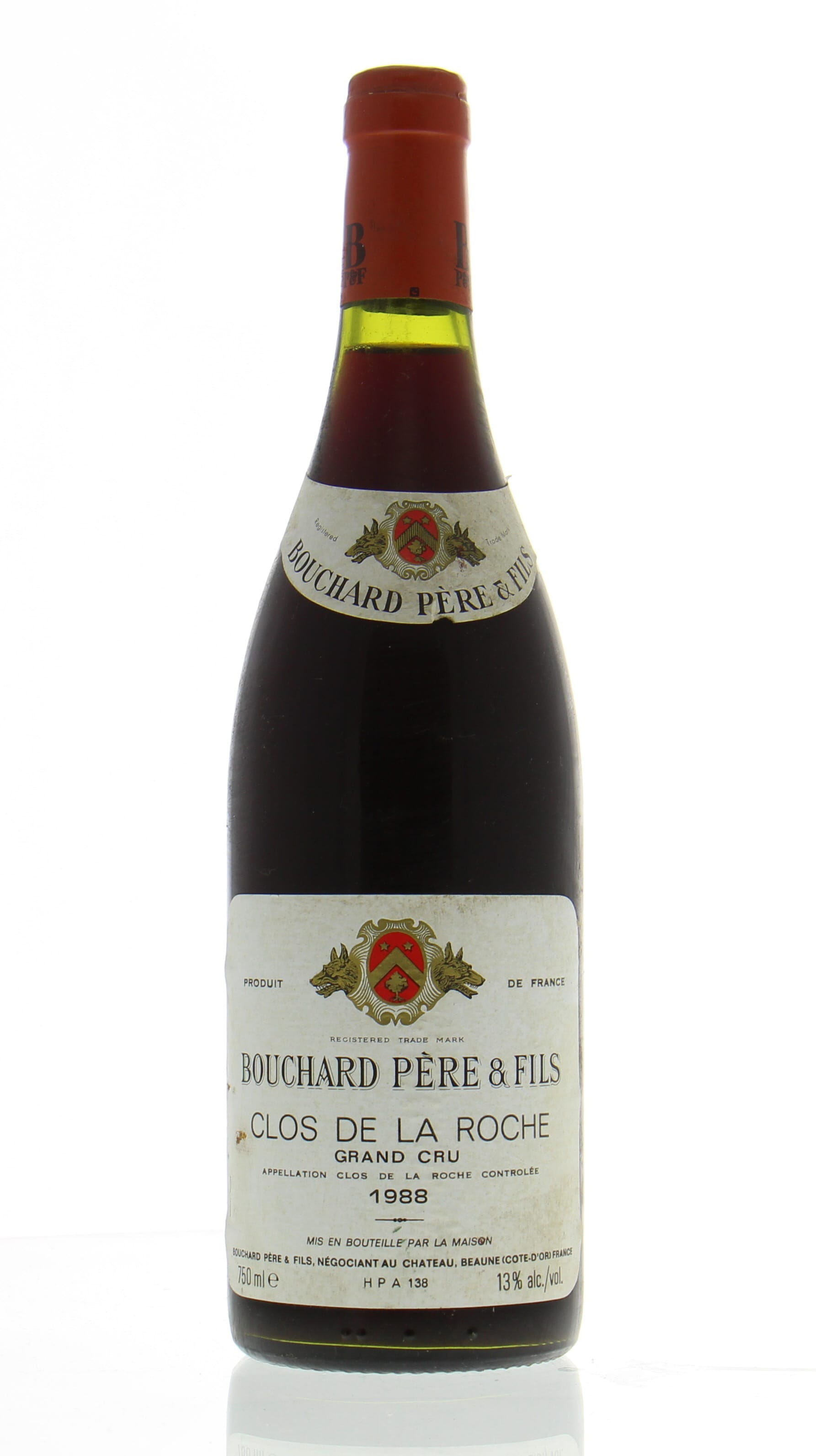 Bouchard Pere & Fils - Clos de la Roche 1988 Perfect