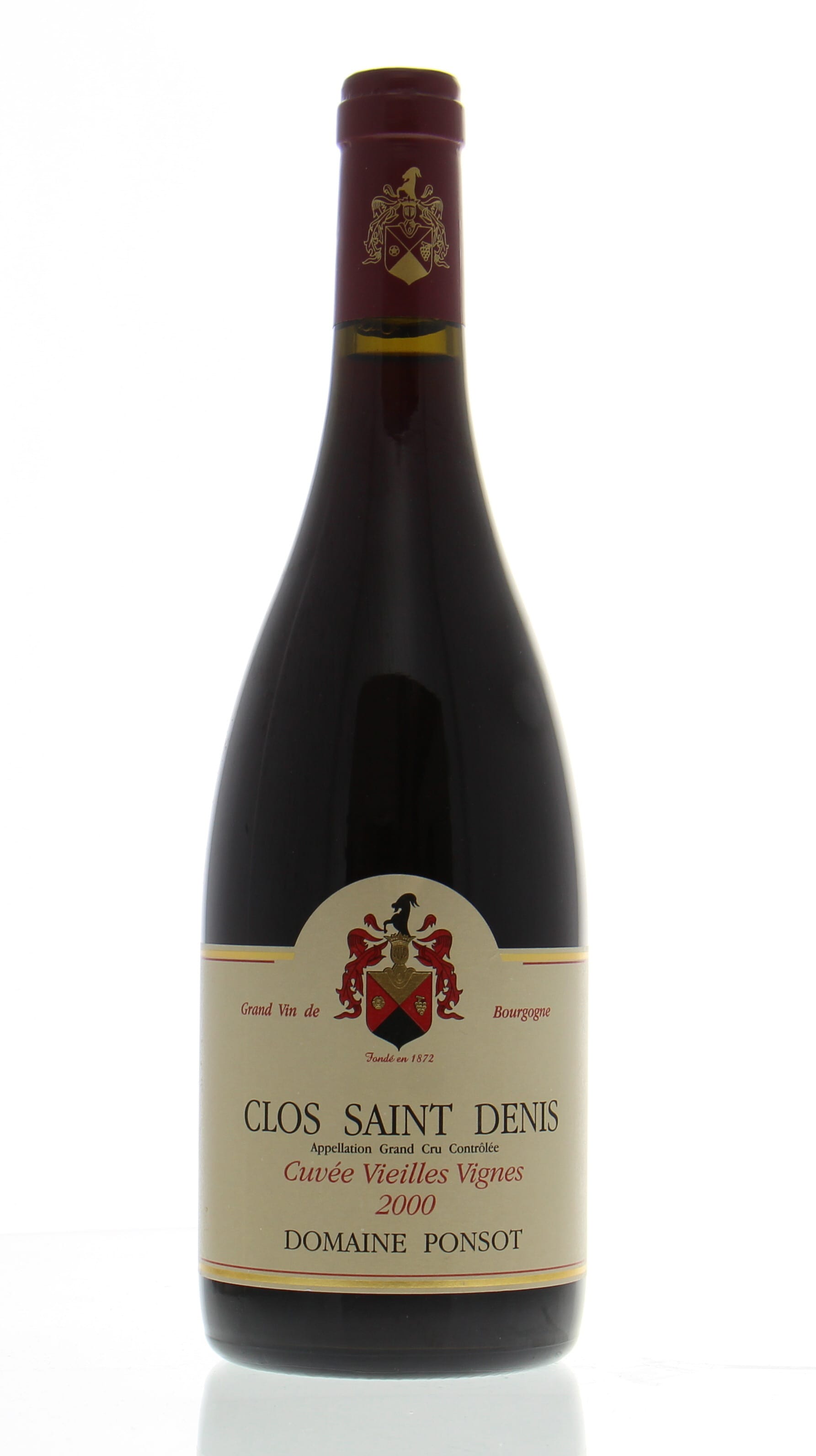 Domaine Ponsot - Clos Saint Denis cuvee Vieille Vignes 2000 Perfect