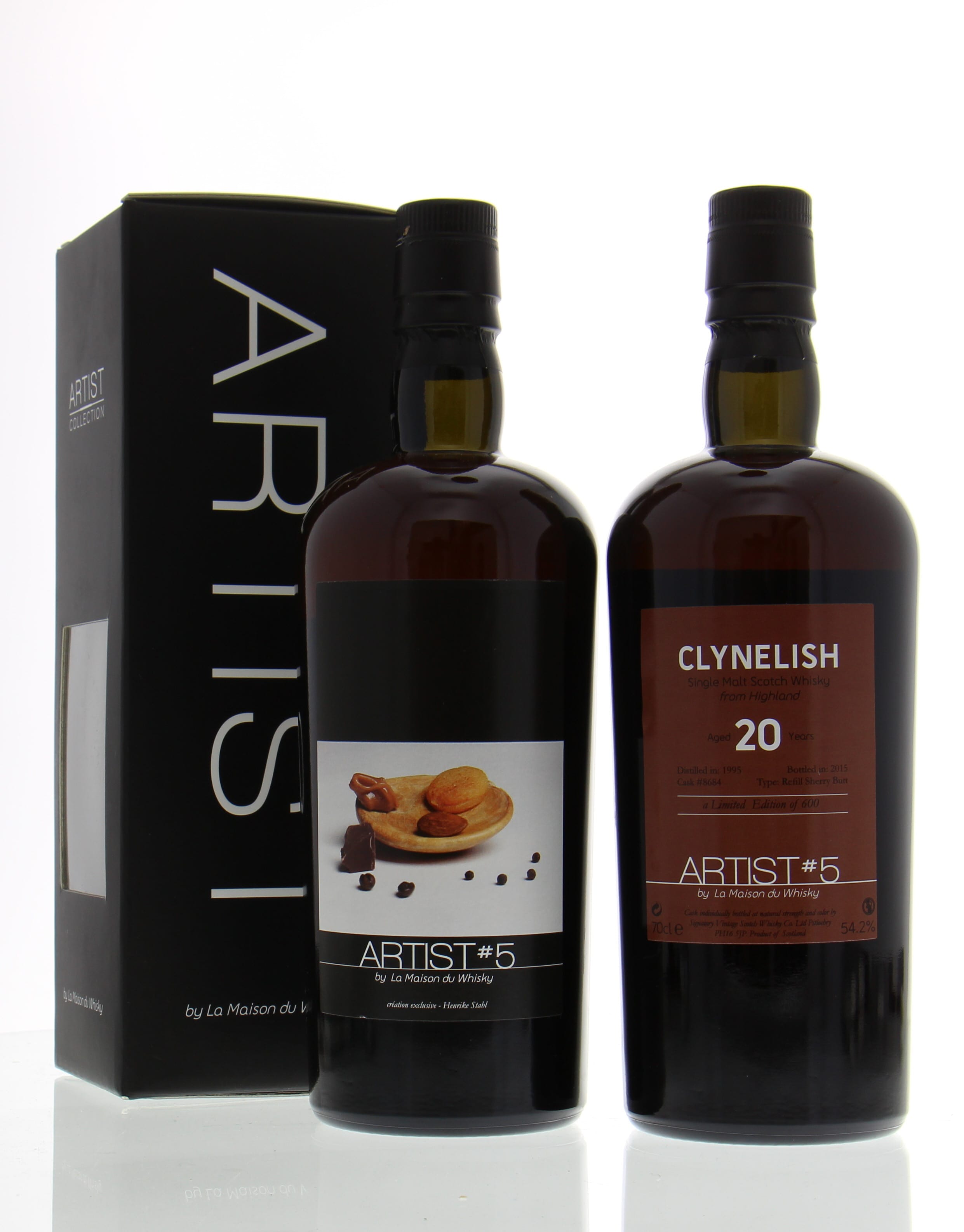 Clynelish - 20 Years Old Artist #5 Cask:8684 54.2% 1995 In Original Container